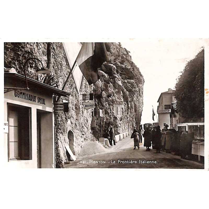 ABAO 06 - Alpes Maritimes [06] Menton - La Frontière Italienne.