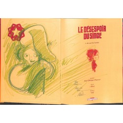 ABAO Bandes dessinées Le désepoir du singe 01 + Dédicace