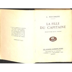 ABAO Littérature Pouchkine (Alexandre) - La Fille du capitaine.