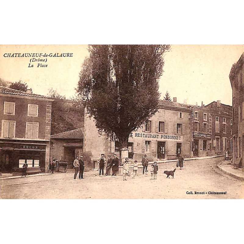 ABAO 26 - Drôme [26] Châteauneuf-de-Galaure - La Place.