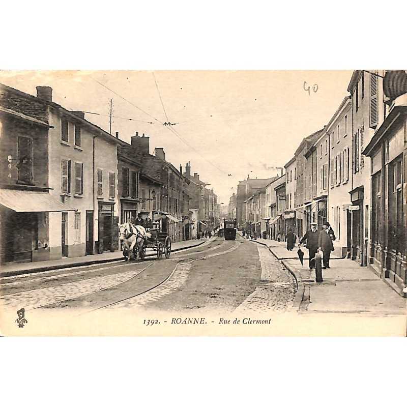 ABAO 42 - Loire [42] Roanne - Rue de Clermont.
