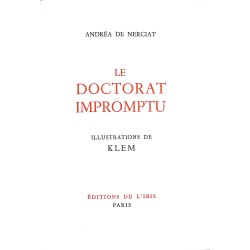 ABAO 1900- NERCIAT (Andréa de) - Le doctorat impromptu.