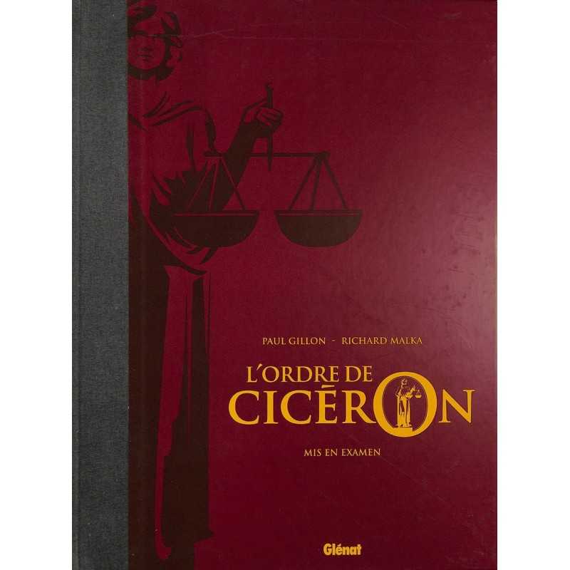 ABAO Bandes dessinées L'Ordre de Cicéron 02 TT 999 ex. + ex-libris signé
