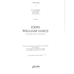 ABAO Bandes dessinées William Vance Expo TL + Ex-libris + tirés à part
