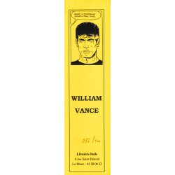 ABAO Bandes dessinées William Vance Expo TL + Ex-libris + tirés à part