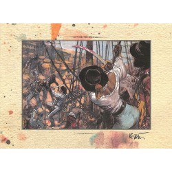 ABAO Bandes dessinées La Vengeance du Comte de Skarbek 02 + pochette de 6 tirés à part