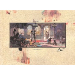 ABAO Bandes dessinées La Vengeance du Comte de Skarbek 02 + pochette de 6 tirés à part
