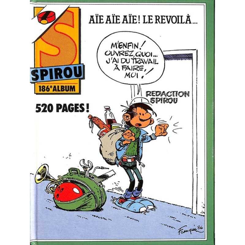 ABAO Bandes dessinées Spirou album n°186