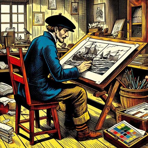Joseph Porphyre Pinchon, l'illustrateur prolifique derrière Bécassine.