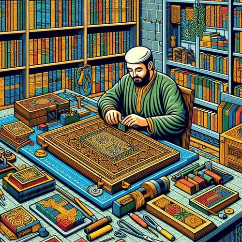L'art des reliures de livres arabes : une tradition de diversité et de raffinement.