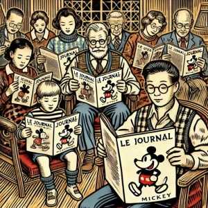 Le Journal de Mickey : 90 ans d'une légende de la bande dessinée française.