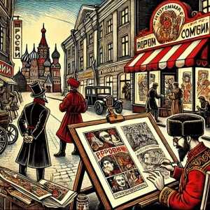 L'histoire de la bande dessinée en Russie.