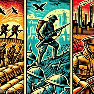 La Grande Guerre dans la bande dessinée en quatre albums.