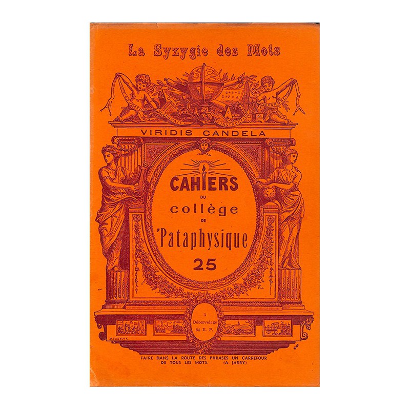 ABAO 1900- Cahiers du Collège de 'Pataphysique 25
