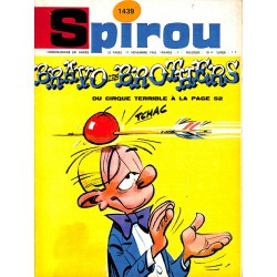 ABAO Bandes dessinées Spirou 1965/11/11 n°1439 (avec le mini-récit)