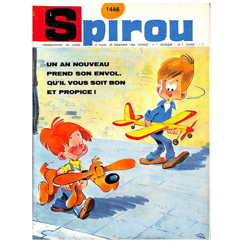 ABAO Bandes dessinées Spirou 1965/12/30 n°1446 (avec le mini-récit)