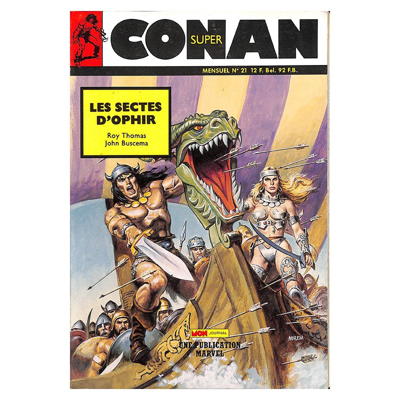 ABAO Bandes dessinées Conan (Super - Mon Journal) 21