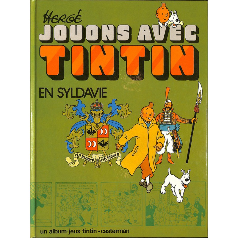 ABAO Bandes dessinées Jouons avec Tintin en Syldavie