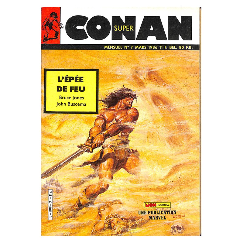 ABAO Bandes dessinées Conan (Super - Mon Journal) 07