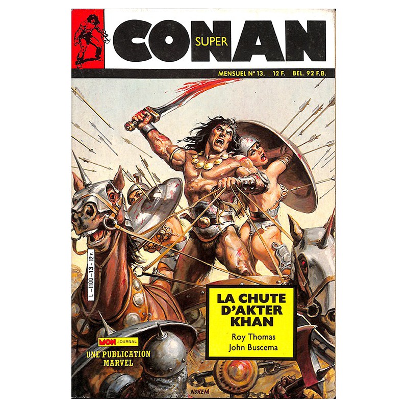ABAO Bandes dessinées Conan (Super - Mon Journal) 13