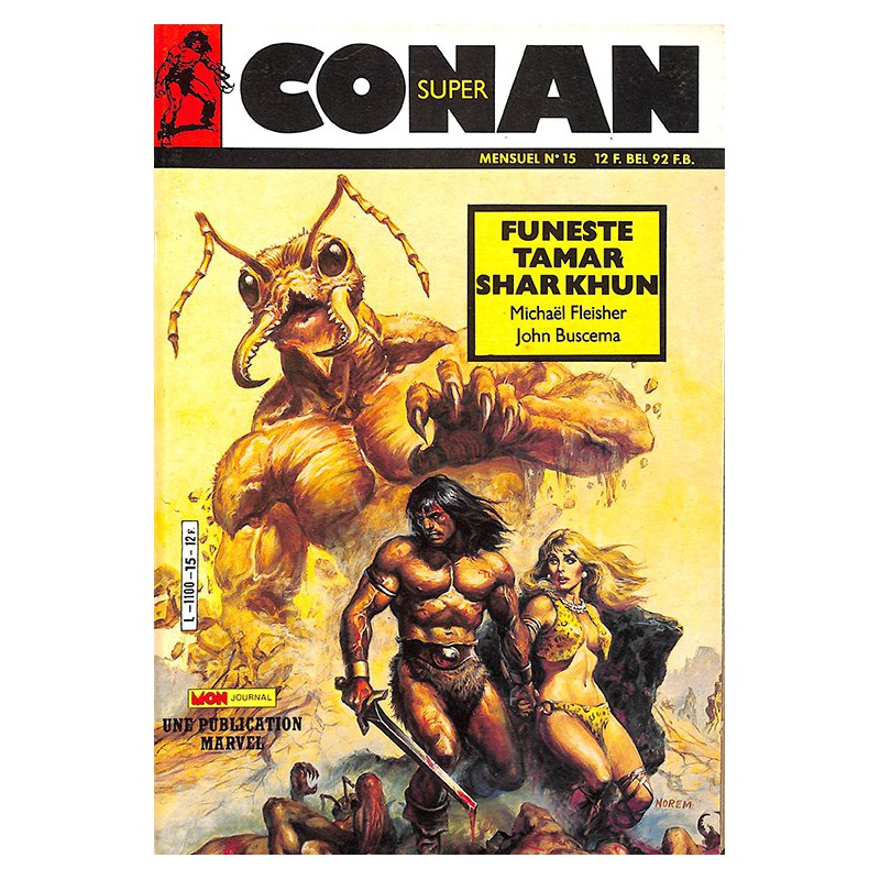 ABAO Bandes dessinées Conan (Super - Mon Journal) 15