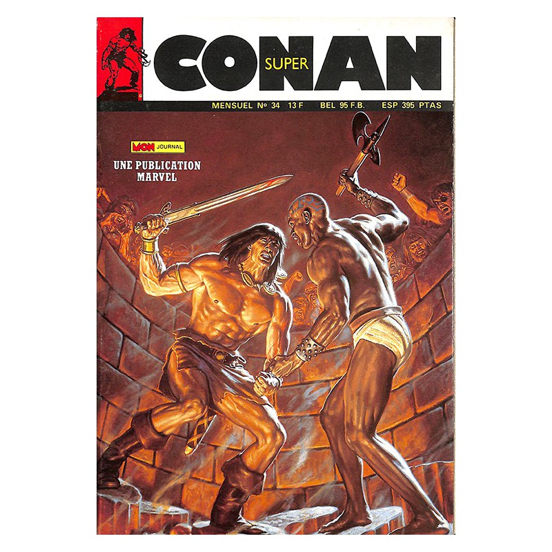 ABAO Bandes dessinées Conan (Super - Mon Journal) 34