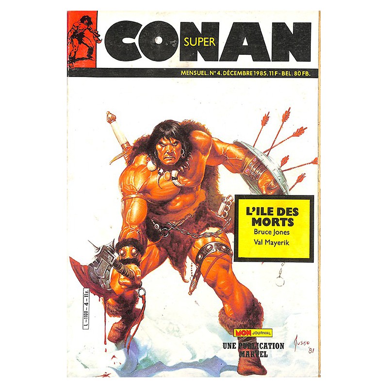 ABAO Bandes dessinées Conan (Super - Mon Journal) 04