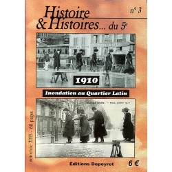 ABAO 1900- [Paris] Histoire et Histoires... du 5e. 3 numéros.