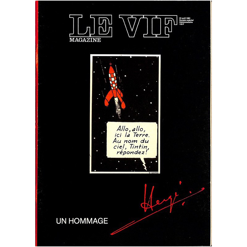 ABAO Bandes dessinées [Hergé] Le Vif - Un Hommage Hergé.