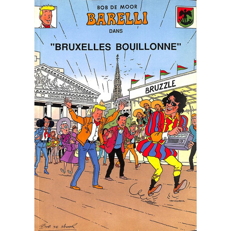 ABAO Bandes dessinées Barelli HS Bruxelles bouillonne