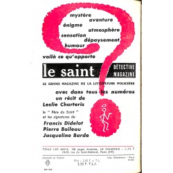 ABAO Littérature populaire Charteris (Leslie) - Le Saint et le canard boiteux.