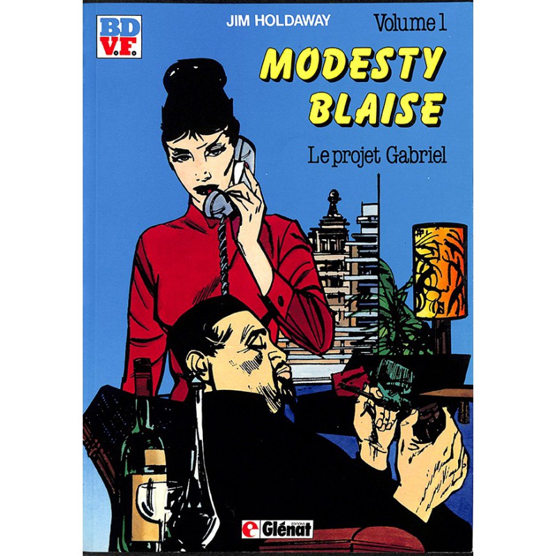ABAO Bandes dessinées Modesty Blaise (Glénat) 01
