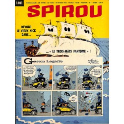ABAO Bandes dessinées Spirou 1965/02/18 n°1401 (avec le mini-récit)