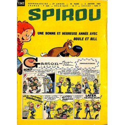 ABAO Bandes dessinées Spirou 1964/01/02 n°1342 (avec le mini-récit)