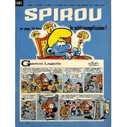 ABAO Bandes dessinées Spirou 1964/10/01 n°1381 (avec le mini-récit)