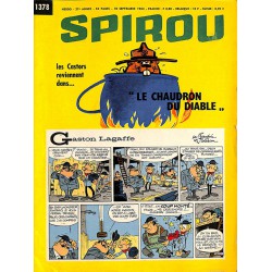 ABAO Bandes dessinées Spirou 1964/09/10 n°1378 (avec le mini-récit)