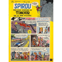 ABAO Bandes dessinées Spirou 1959/06/25 n°1106