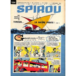 ABAO Bandes dessinées Spirou 1963/11/07 n°1334 (avec le mini-récit)