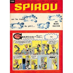 ABAO Bandes dessinées Spirou 1963/10/31 n°1333 (avec le mini-récit)