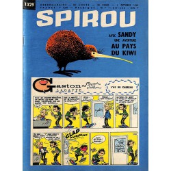 ABAO Bandes dessinées Spirou 1963/10/03 n°1329 (avec le mini-récit)