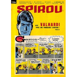 ABAO Bandes dessinées Spirou 1963/09/12 n°1326 (avec le mini-récit)