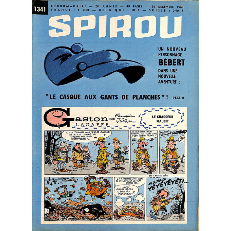 ABAO Bandes dessinées Spirou 1963/12/26 n°1341 (avec le mini-récit)