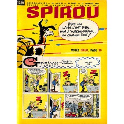 ABAO Bandes dessinées Spirou 1963/12/19 n°1340 (avec le mini-récit)