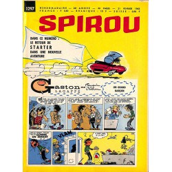 ABAO Bandes dessinées Spirou 1963/02/21 n°1297 (avec le mini-récit)