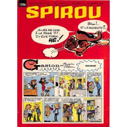 ABAO Bandes dessinées Spirou 1963/02/14 n°1296 (avec le mini-récit)