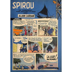 ABAO Bandes dessinées Spirou 1957/12/05 n°1025