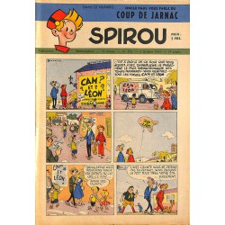 ABAO Bandes dessinées Spirou 1952/10/09 n°756