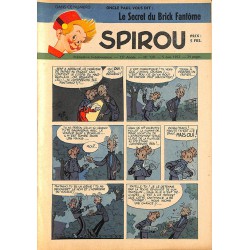 ABAO Bandes dessinées Spirou 1952/06/05 n°738