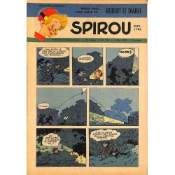 ABAO Bandes dessinées Spirou 1952/05/08 n°734