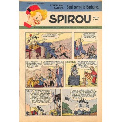 ABAO Bandes dessinées Spirou 1952/01/10 n°717